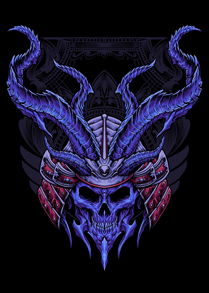 The Skull Head Samurai