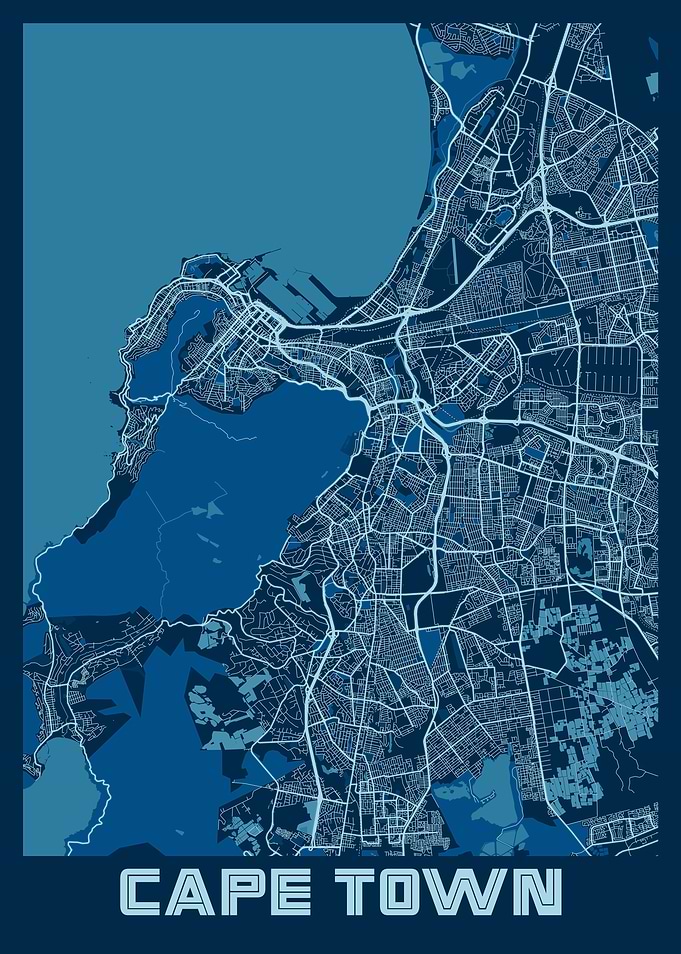 Cape Town Peace City Map