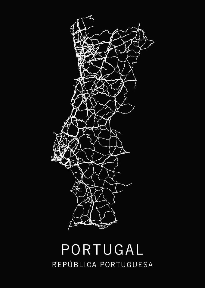 Portugal Road Map