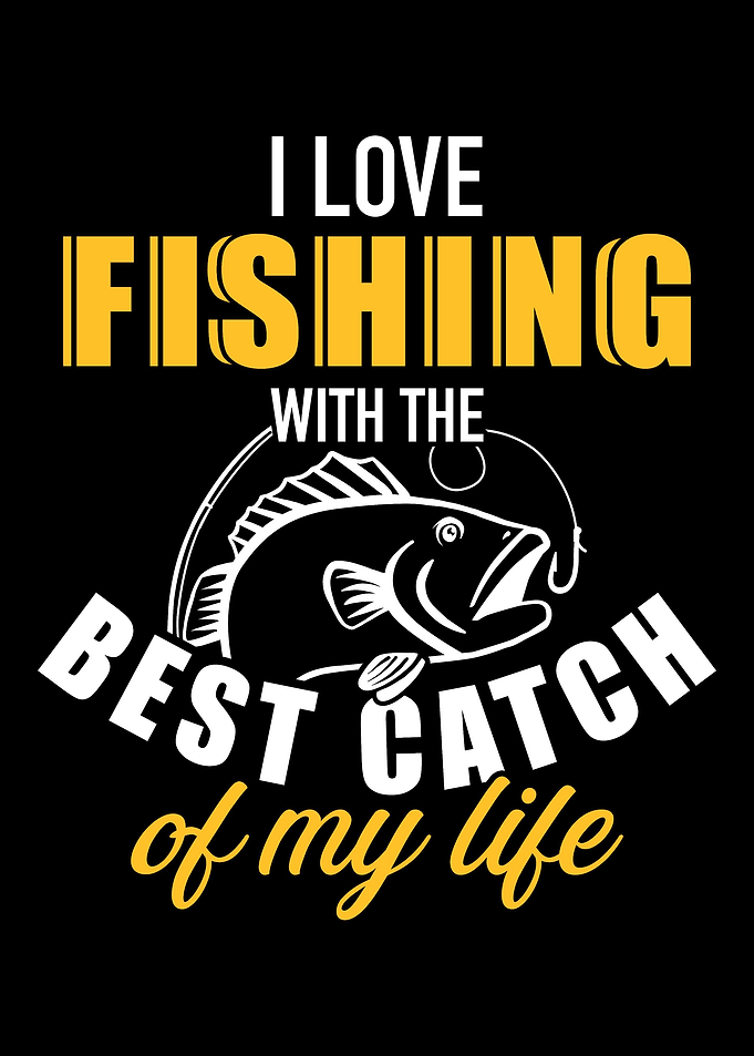 I love fishing with the be