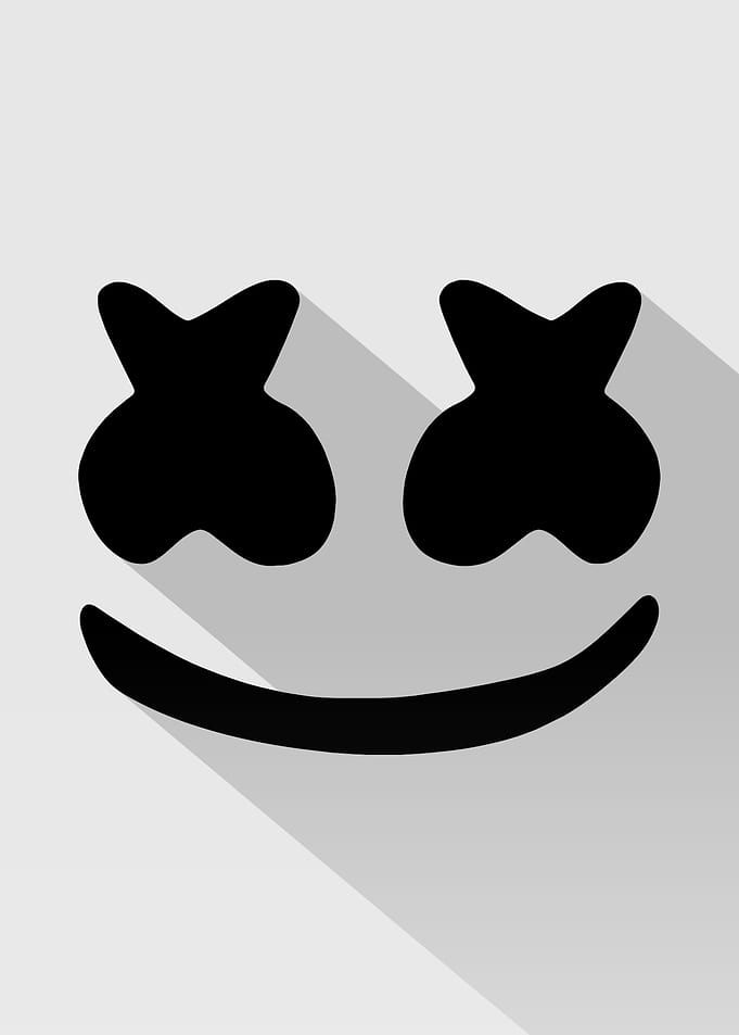 Marshmello White and Black