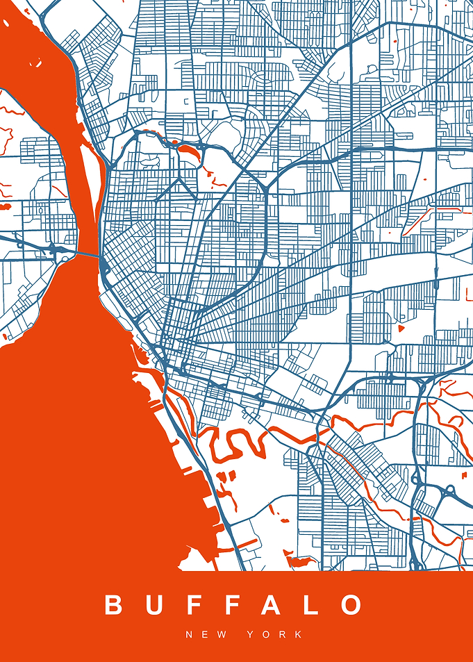 BUFFALO Art Map New York