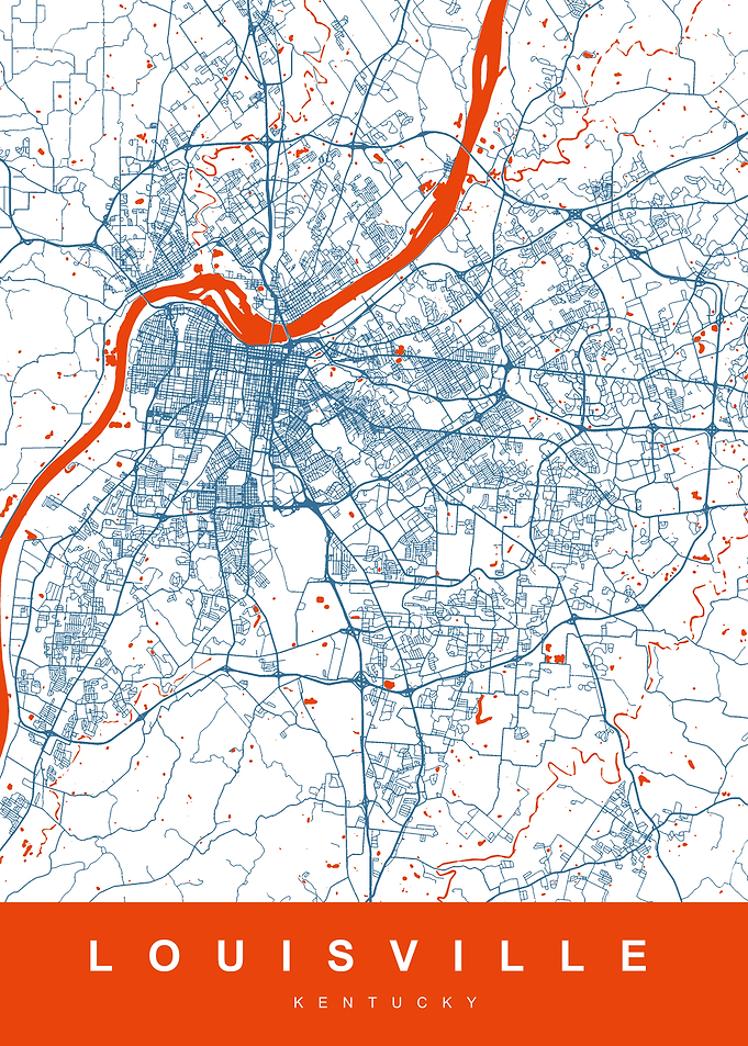 LOUISVILLE Art Map usa