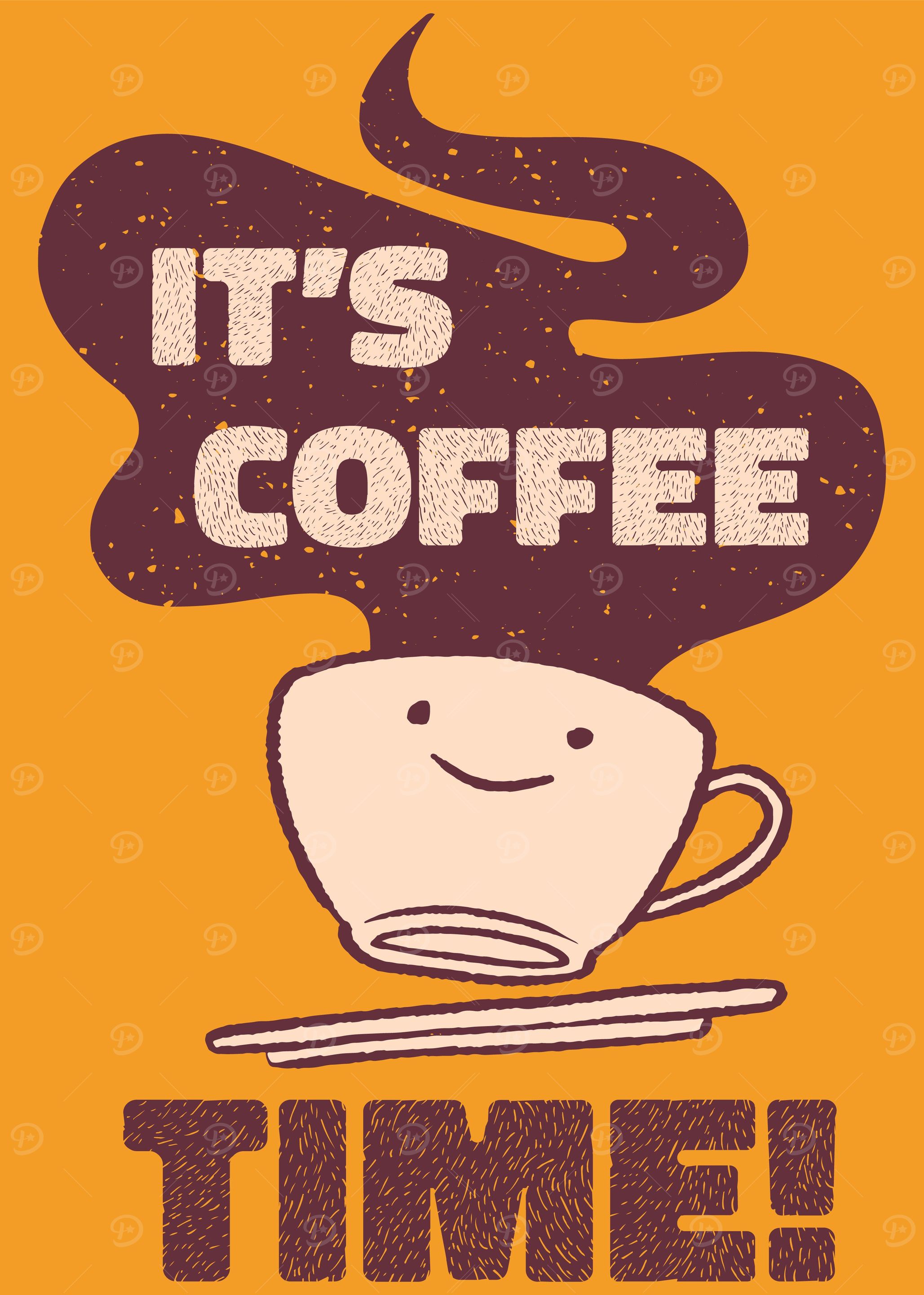 It is coffee time