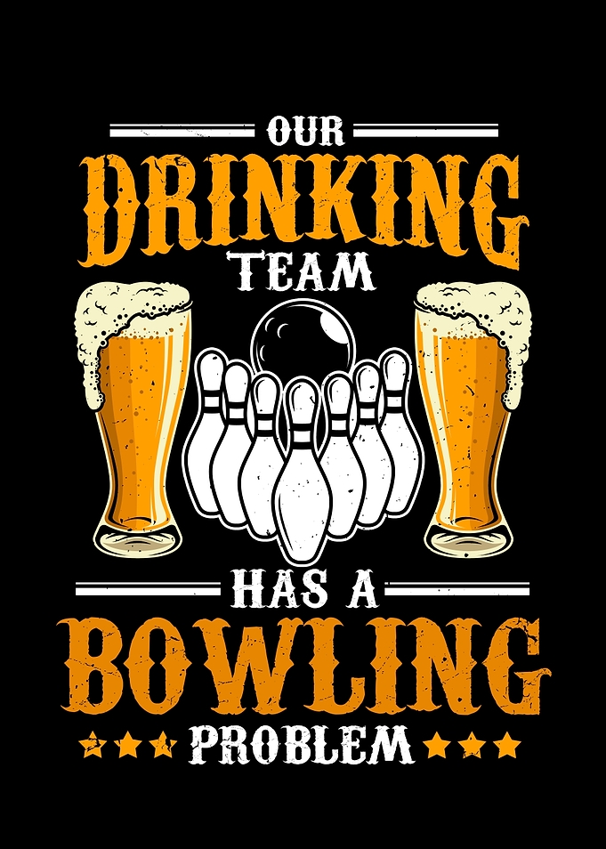 Bowling Pins Strike Bowl