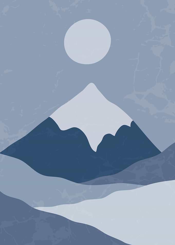 Moon Night View Art 1