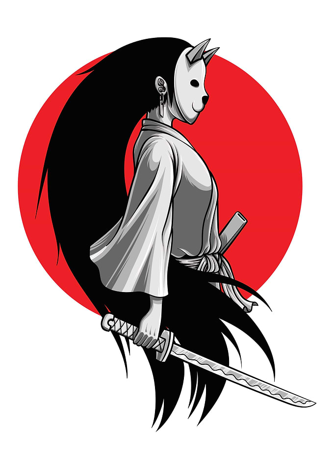 Neko Ninja Girl with