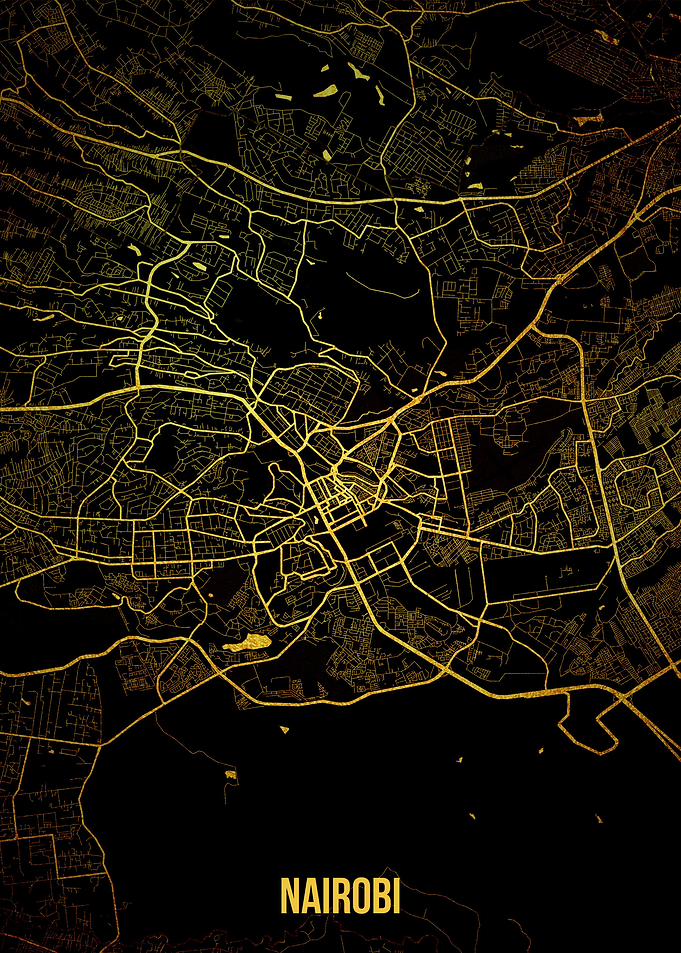 Nairobi gold map