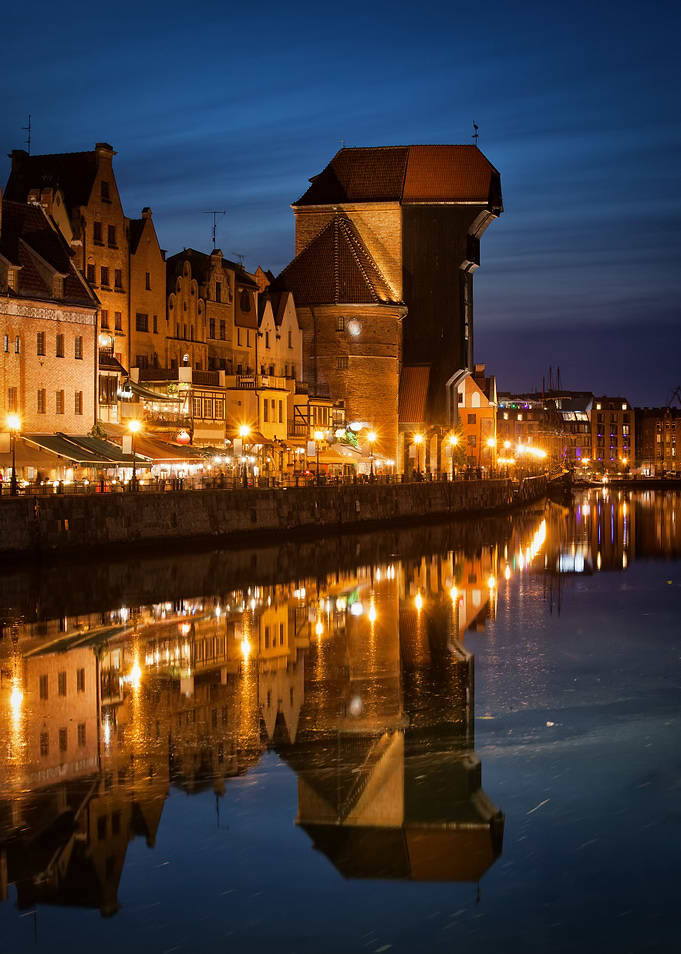 City of Gdansk by Night