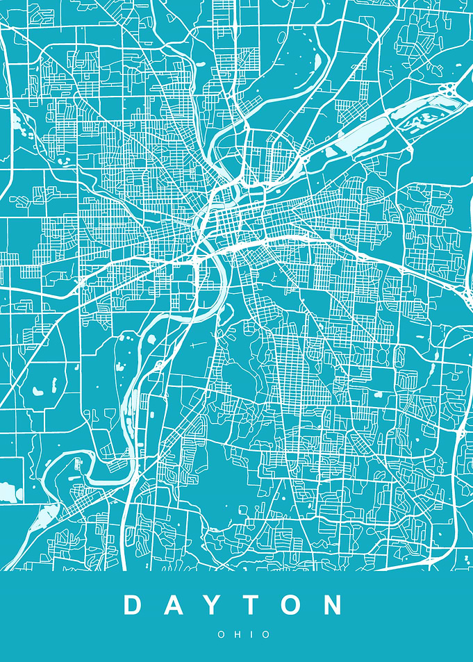 DAYTON Art Map Ohio