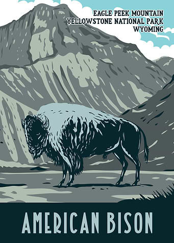 American Bison WPA