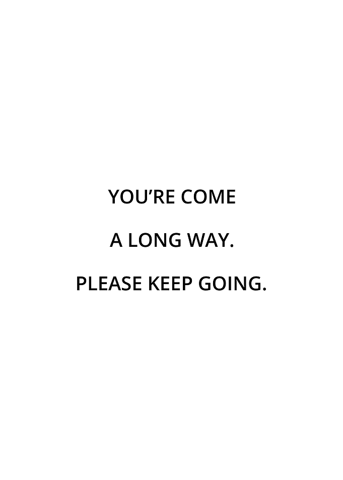 Keep Going