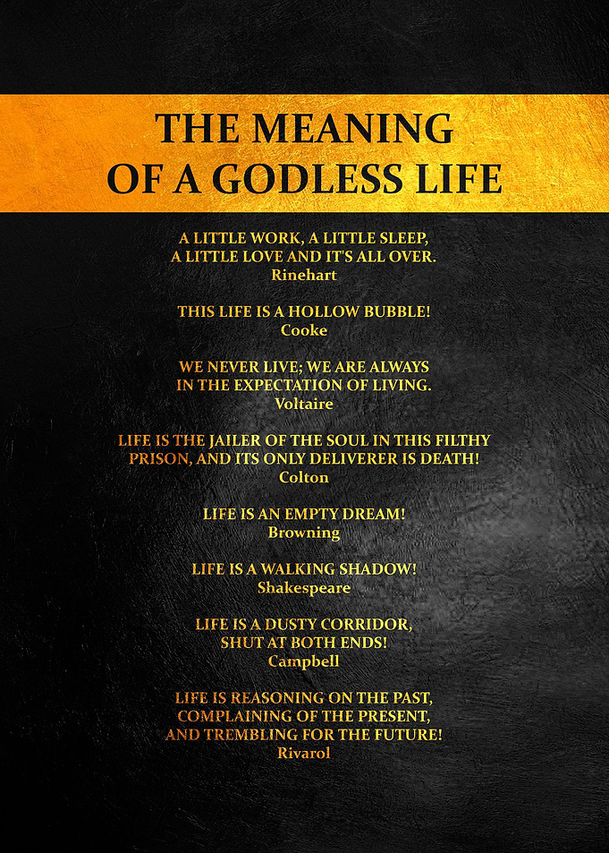 A Godless Life