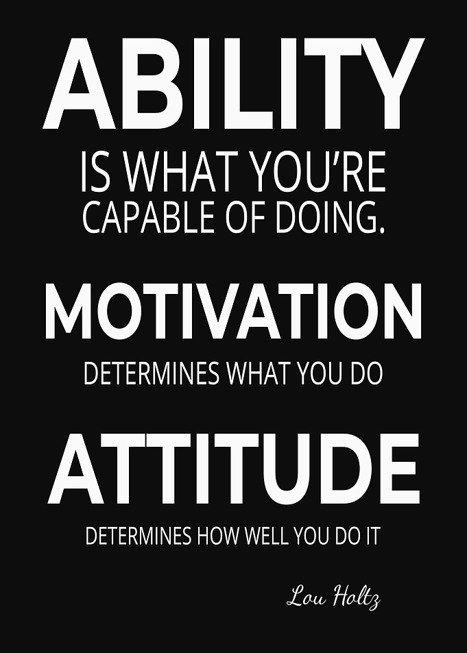Lou Holtz Quote Attitude