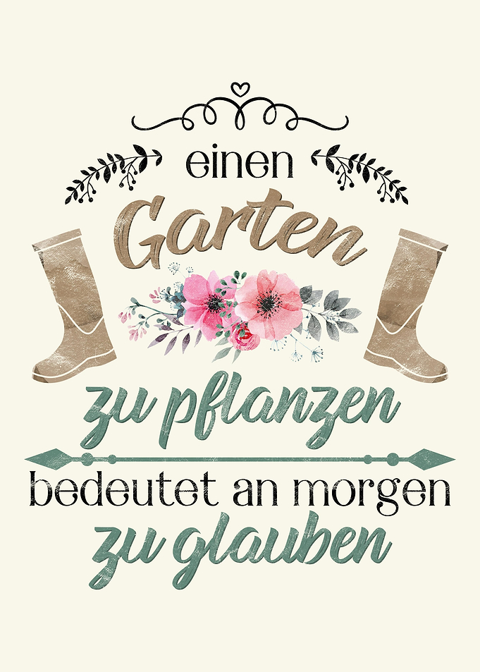 Toller Obst anbauen Spruch