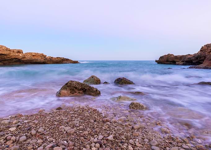 Beach calm landscape Sky
