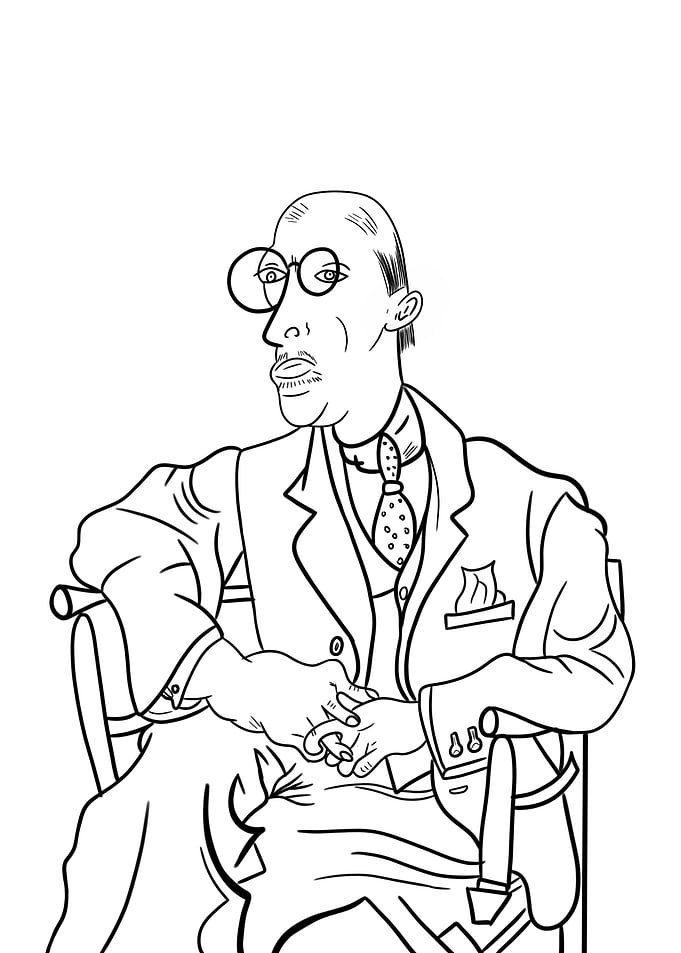 Stravinsky by Picasso