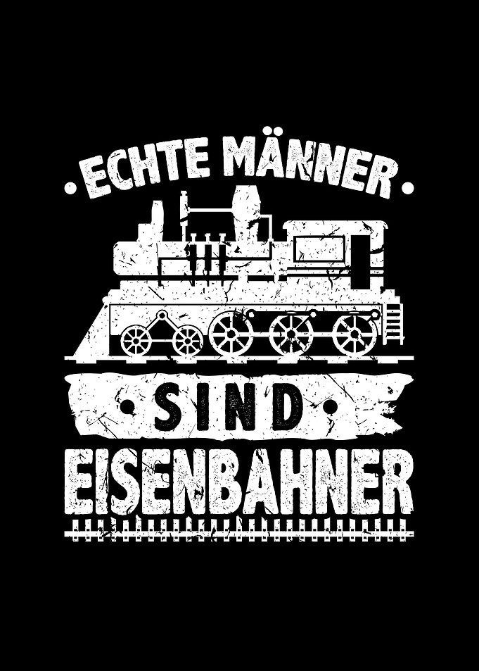 Eisenbahner Zugfuehrer Lok