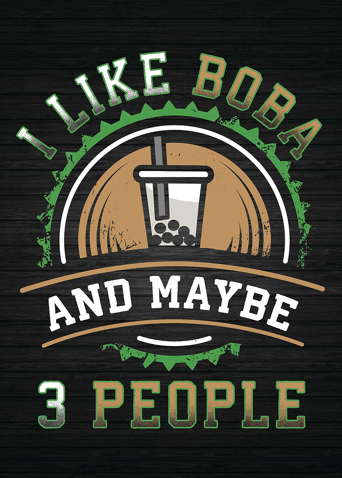 Funny Bubble Tea Boba