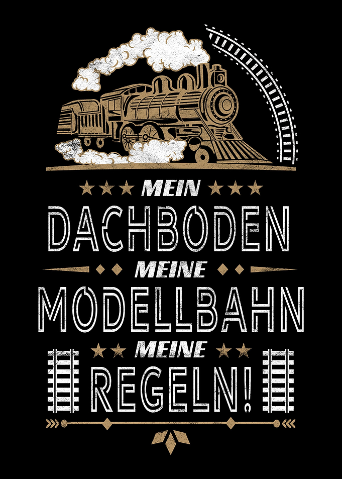 Perfekter Eisenbahn Spruch