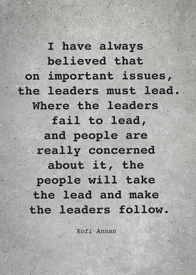Kofi Annan Quote L022