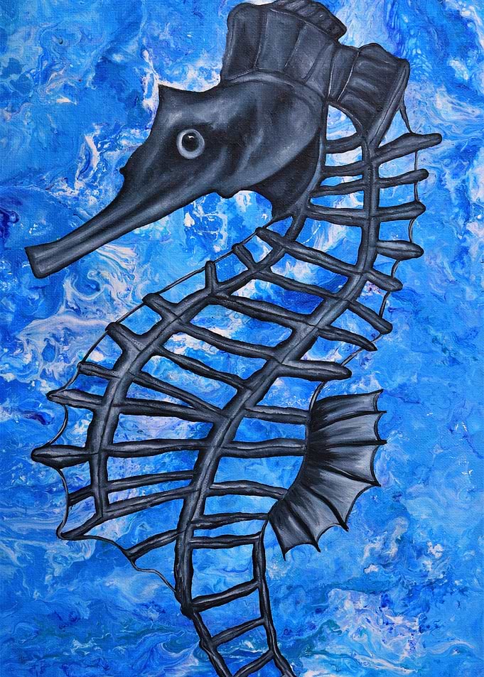 Seahorse Blue