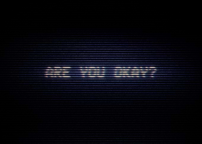 Bad TV VHS scanlines are y