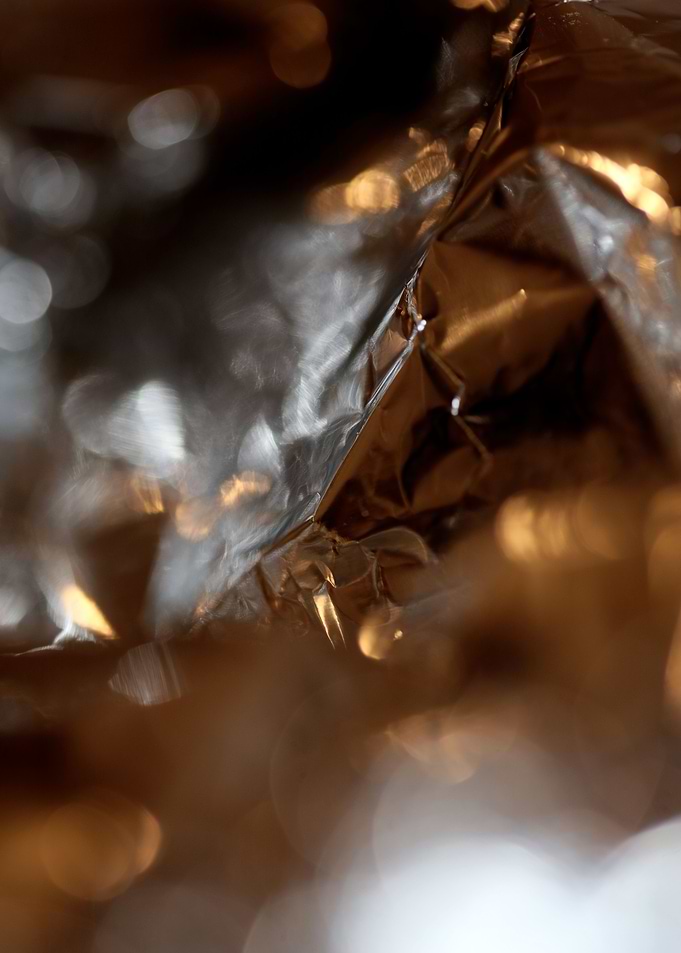 Aluminum foliage abstract