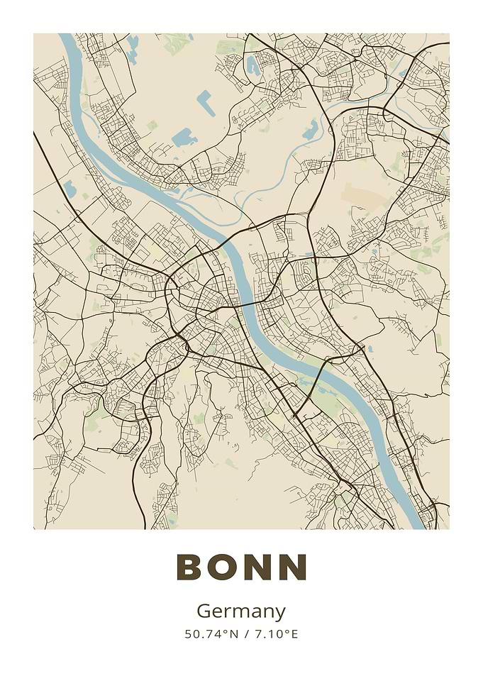 Bonn City Map