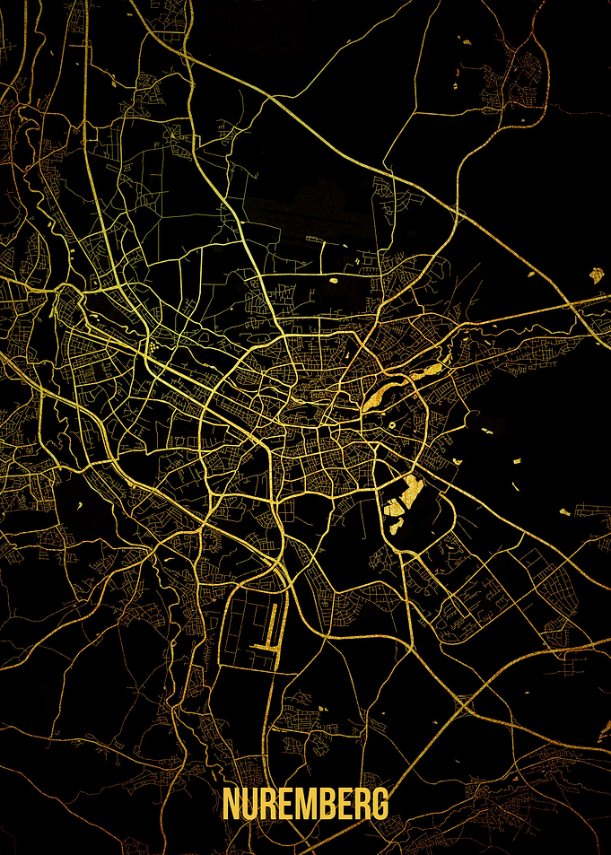 Nuremberg gold map