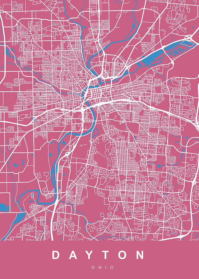 DAYTON Art Map Ohio