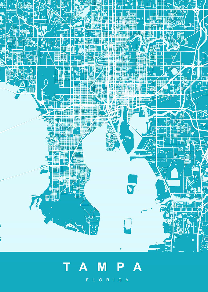 TAMPA Art Map Florida