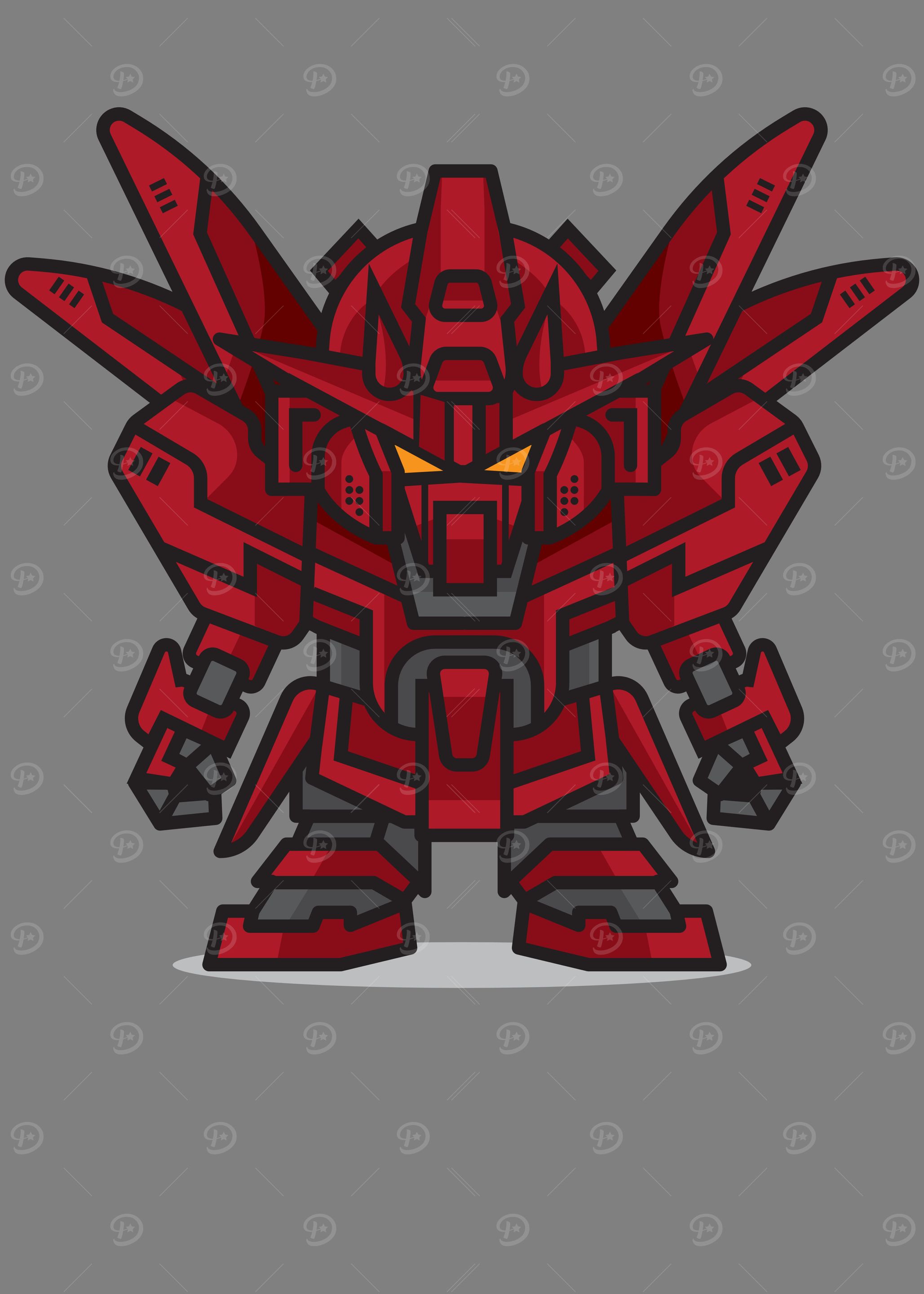 Cute Evil Anime Mecha