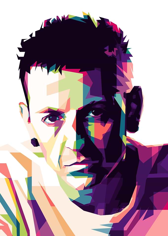 Chester Bennington Popart