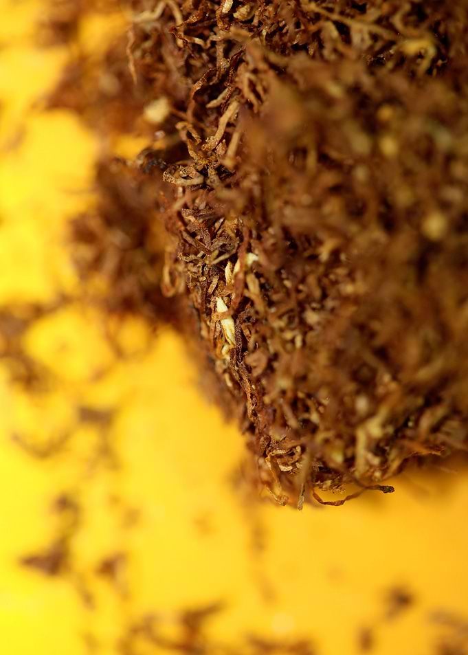 Rolling tobacco leaves