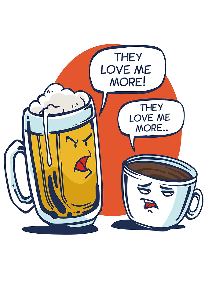 Coffee vs Beer