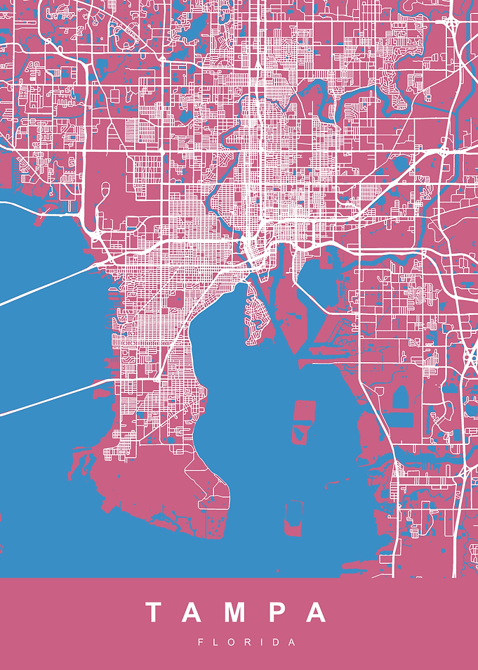 TAMPA Art Map Florida