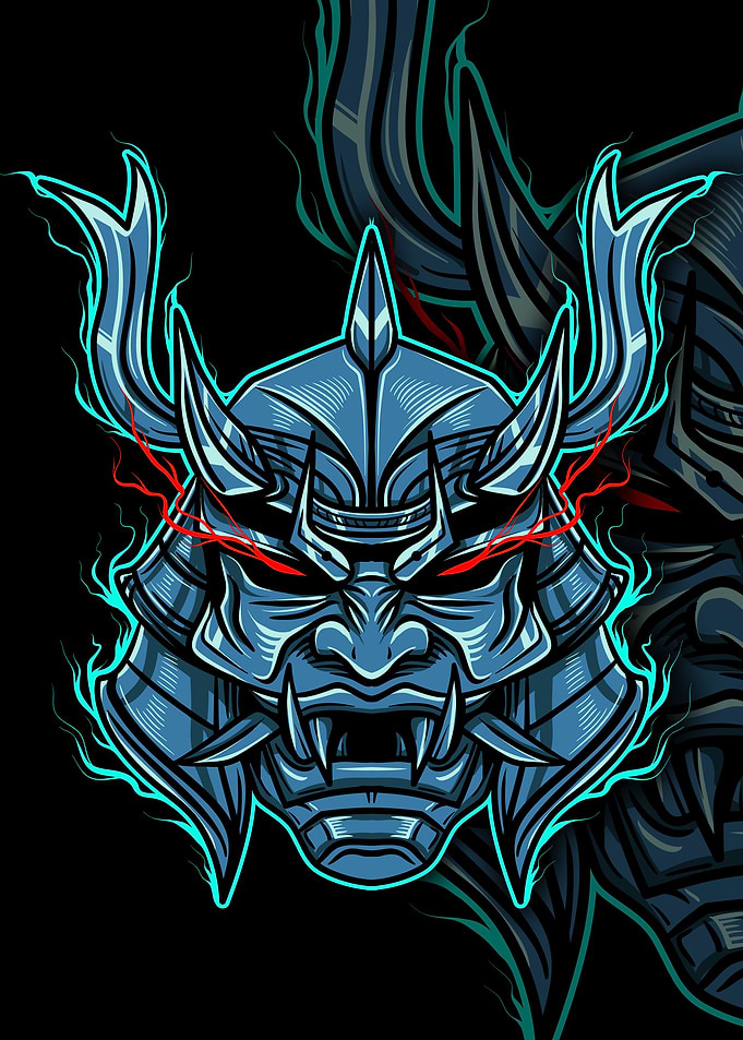 Samurai blue