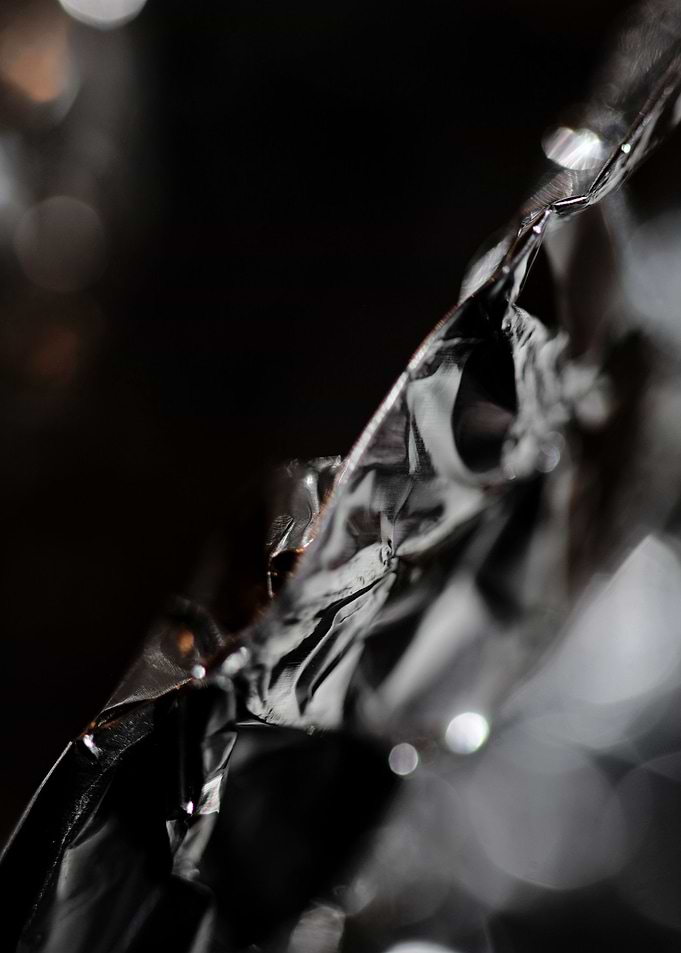 Aluminum foliage abstract