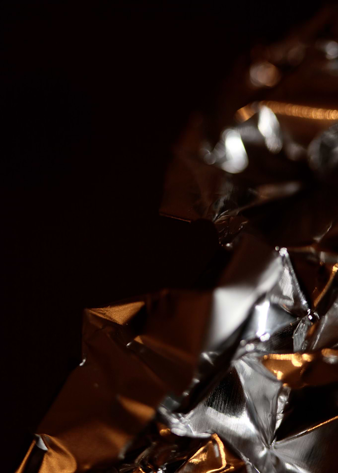 Aluminum foliage abstract