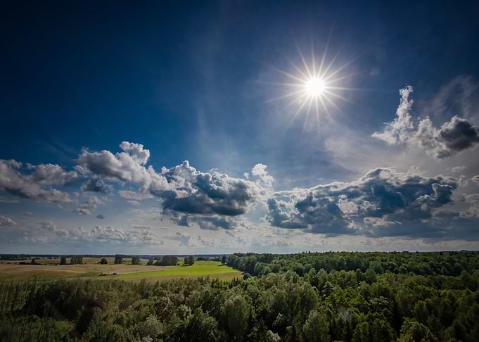 Sunny day, nature, travel