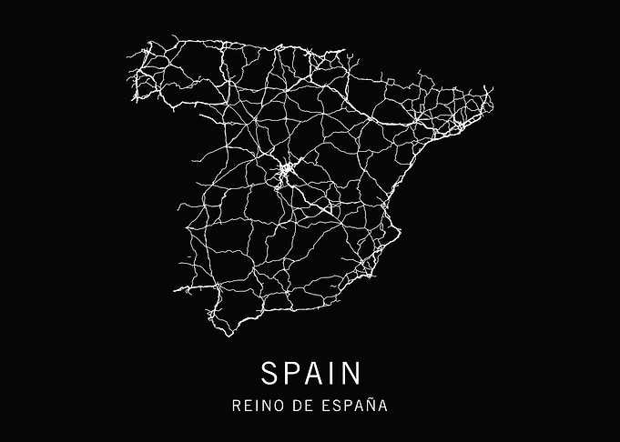 Spain Road Map