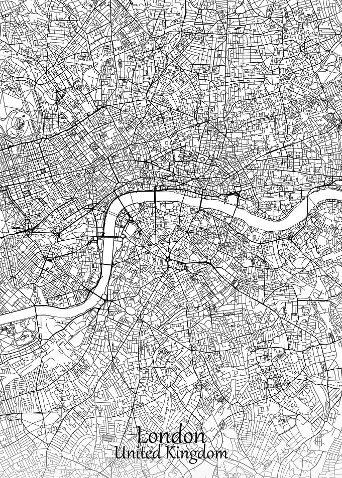 London Map England