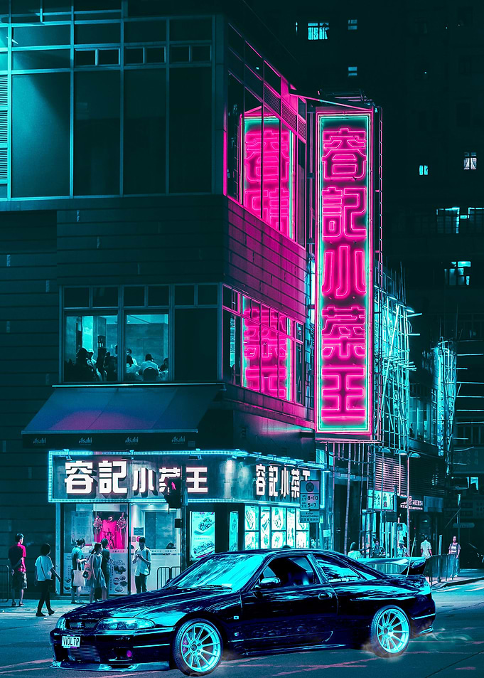 Tokyo Street Night 2077