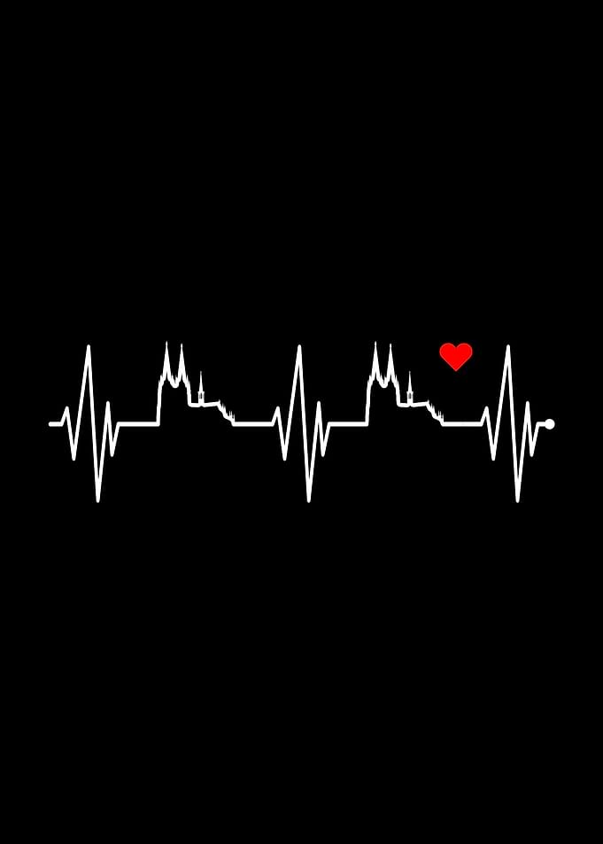 Cologne Skyline Heartbeat