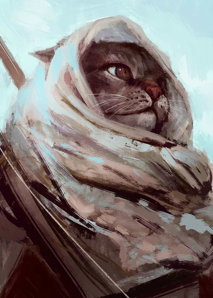 Cat warrior