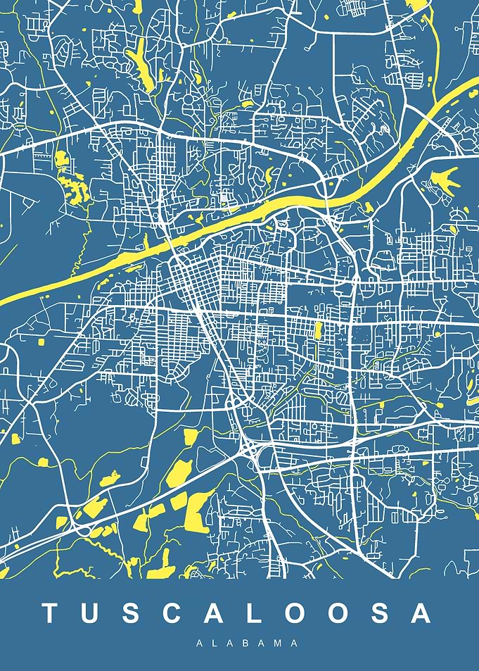 TUSCALOOSA Art Map