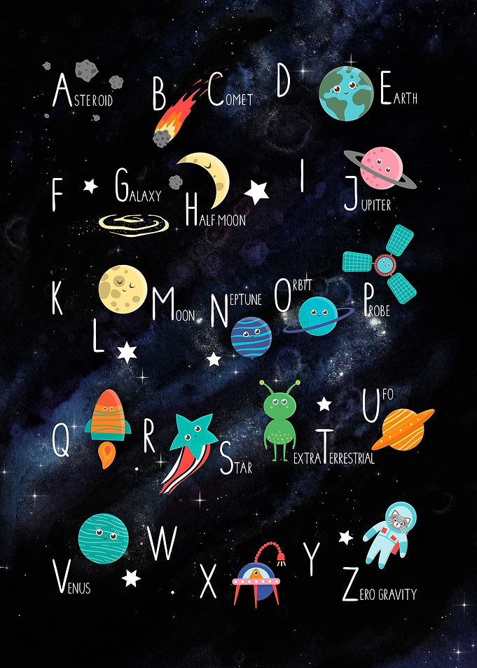 Space Alphabet