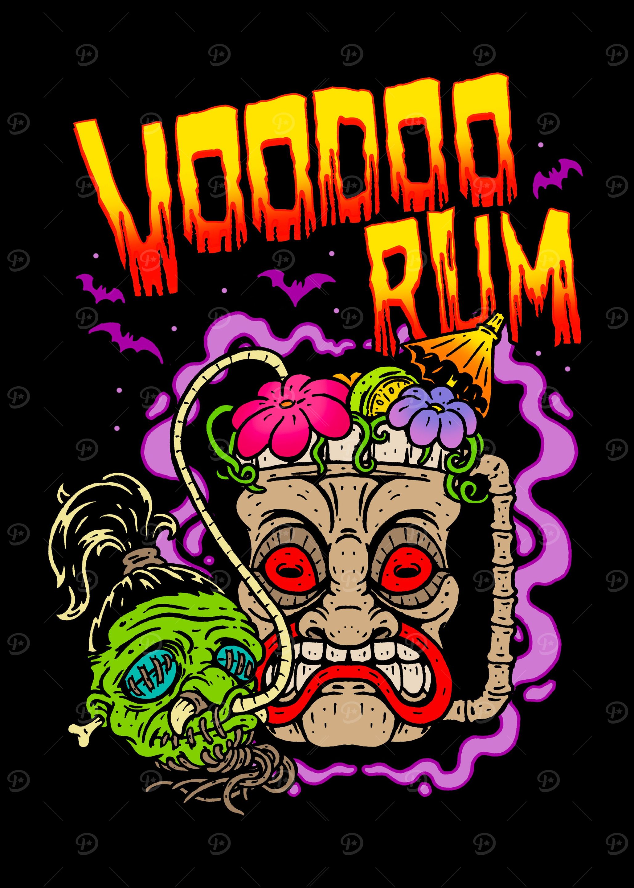 Voodoo Rum Skull