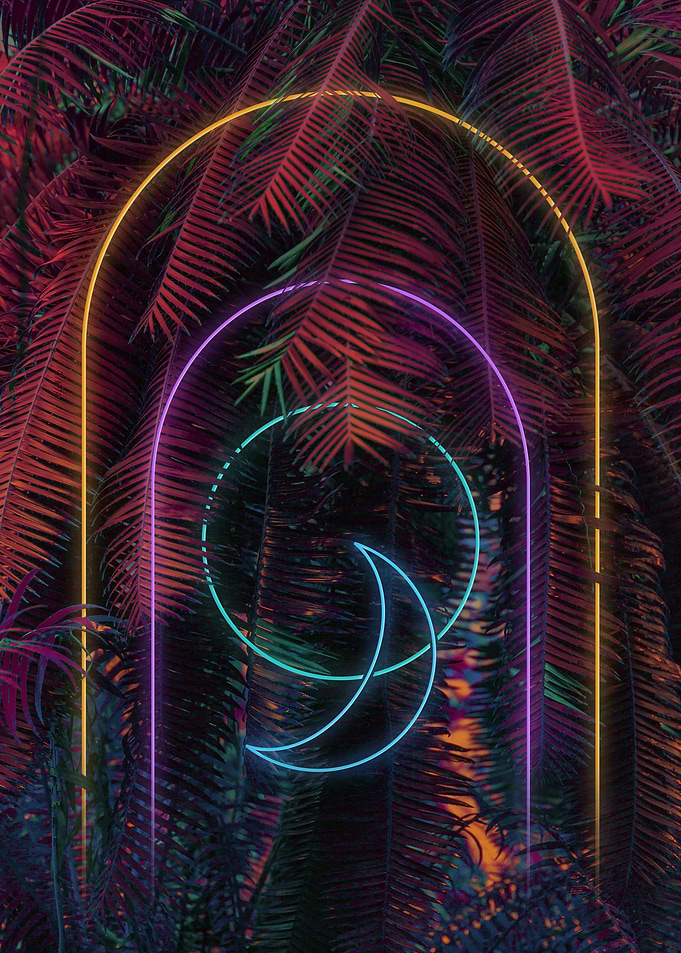 Neon Shape Play